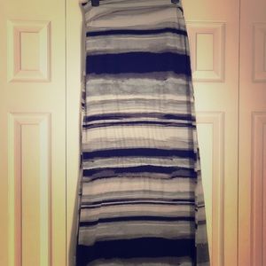 Striped Maxi Skirt